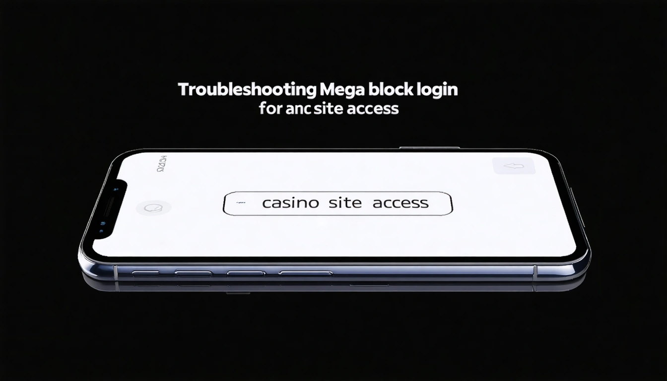 Troubleshooting Mega block login for casino site access